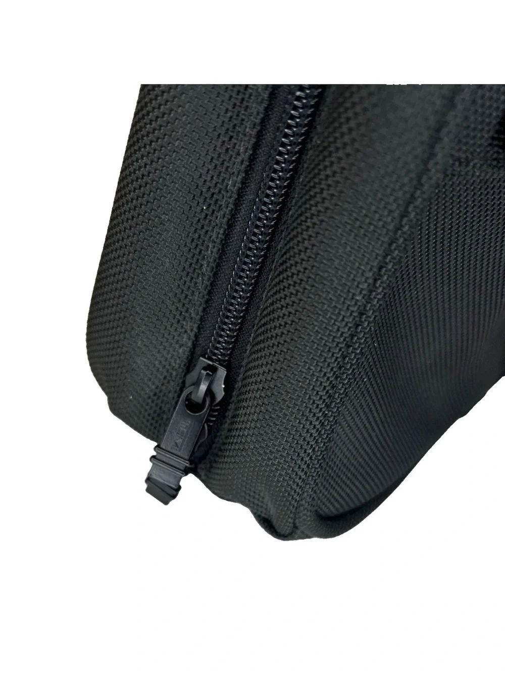 TUMI Alpha Black Ballistic Nylon Travel Organizer Tech/Toiletries Business Case.